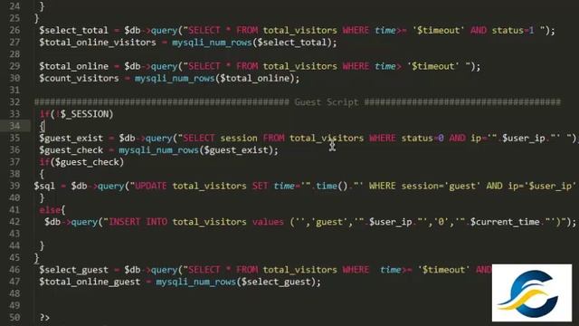 CHECK HOW MANY USERS ARE LOGGED IN YOUR WEBSITE USING PHP смотреть онлайн