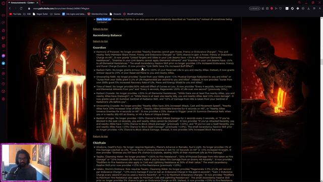 Good patch notes I guess, but where's the beef? | Path of Exile 3.22: Ancestors смотреть онлайн