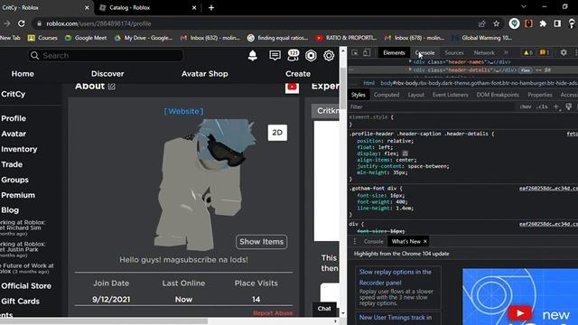 How to put poses in your roblox account profile! смотреть онлайн