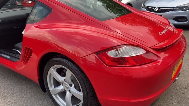 Porsche Cayman2.7 987 Coupe 2dr Petrol Manual (222 g/km, 245 bhp) Walkaround Guards Red смотреть онлайн