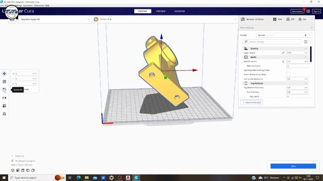 Cara ubah file DWG ke STL | 3D Printing смотреть онлайн