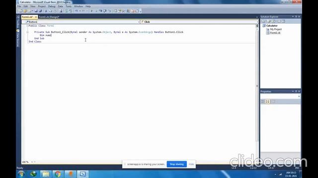 Visual Basic Calculator смотреть онлайн