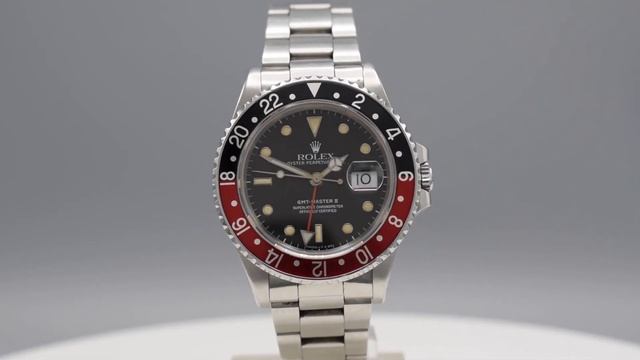 Rolex vintage GMT Master II so called Fat Lady reference 16760 смотреть онлайн