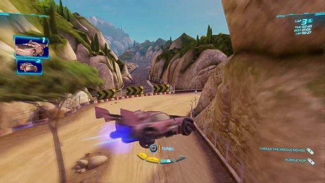 Cars 2 The Video Game | Boost - Battle Race | Harbor Sprint 5 Laps смотреть онлайн