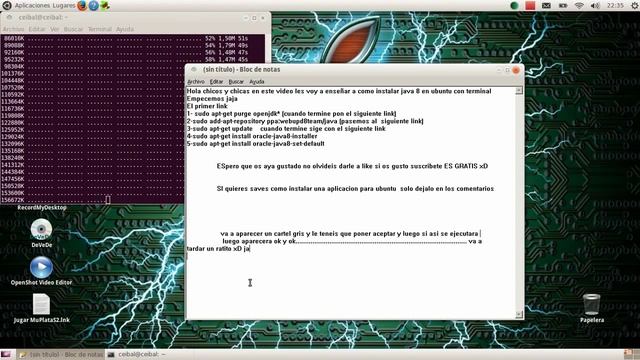 Tutorial como descargar java 8 para ubuntu смотреть онлайн