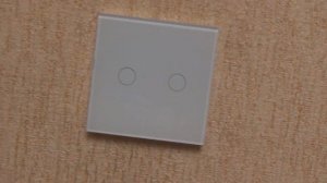 Умный сенсорный выключатель Girer WiFi без нулевой линии - Smart Home автоматизация