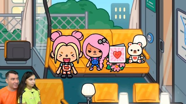 24 ЧАСА МАМА РОЖАЕТ НА ВОКЗАЛЕ ? ТОКА БОКА Sad Story, Central Station Toca Boca Life world Валеришк смотреть онлайн