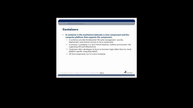 Intertech - Complete Java Web Development Training - Part 1 смотреть онлайн