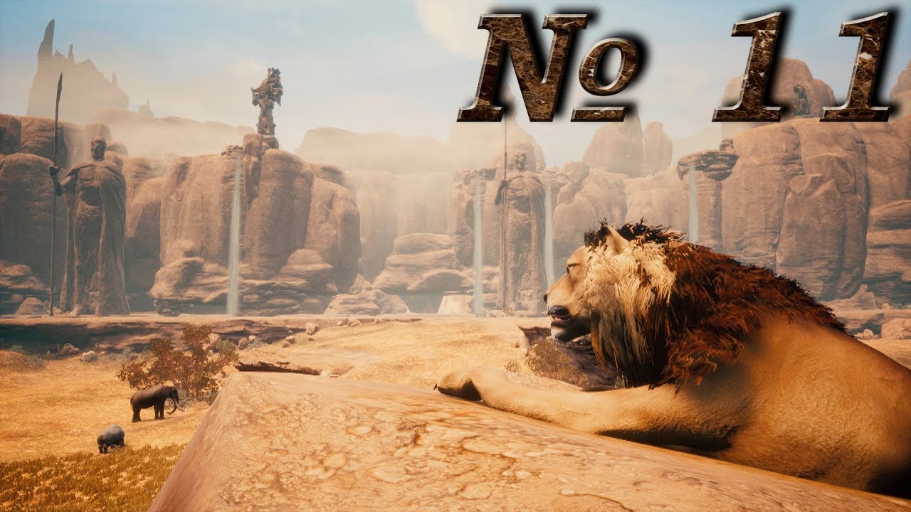 Conan Exiles (прохождение) №11: "Северная пустыня | Саванна (разведка)" смотреть онлайн