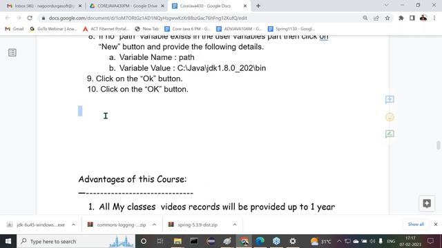 FULL STACK JAVA tutorials || Session - 3 || by Mr. Nagoor Babu On 07-02-2023 @4:30PM IST смотреть онлайн