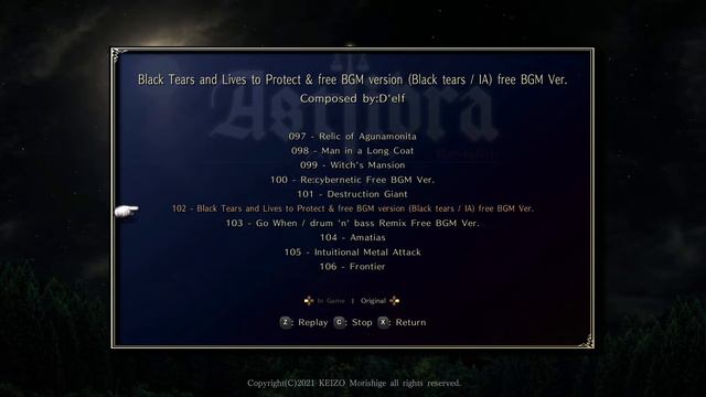Astlibra Revision Soundtrack: 102 - Black Tears And Lives To Protect