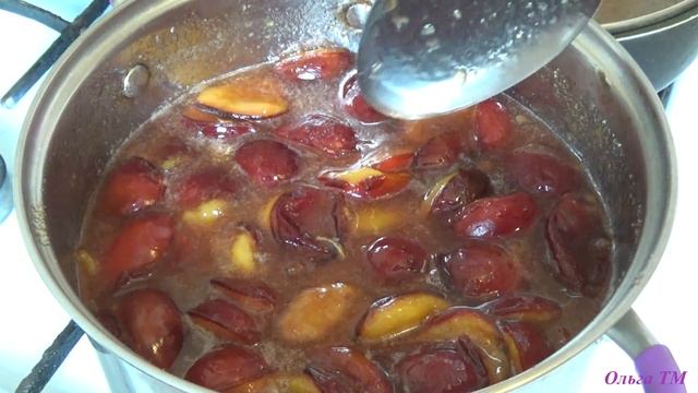 Джем из сливы за 30 минут/ Рецепт джема из сливы / Как приготовить вкусный джем из сливы на зиму #2 смотреть онлайн