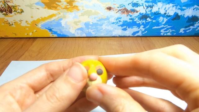 Как слепить Симбу из мультфильма Король лев из пластилина?\Видео лепка/обзор смотреть онлайн