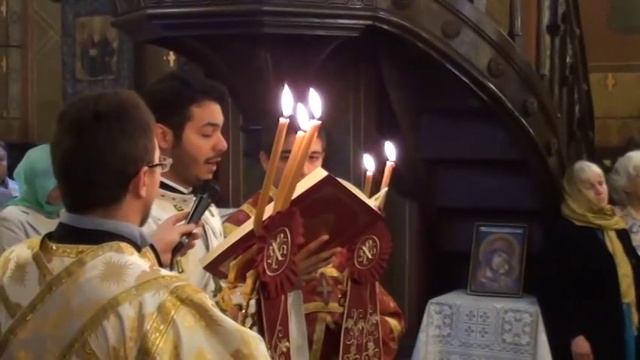Праздничная служба в Румынской Церкви в честь Пресвятой Троицы г. Софии смотреть онлайн