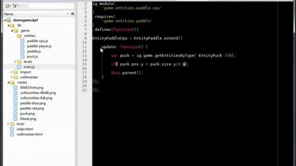 Tutorial: Create Game | Impact JS