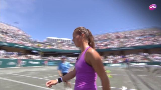 2017 Volvo Car Open Final | Daria Kasatkina Vs Jelena Ostapenko | WTA Highlights