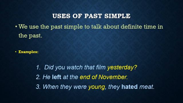 Past simple/Past indefinite | GFX English смотреть онлайн