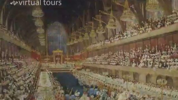 Parliament: King's High Table in Westminster Hall