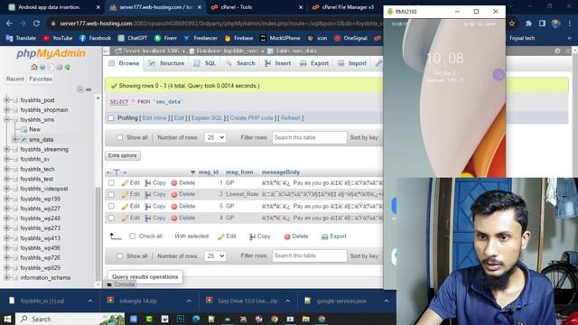 Bangla insert and retrive using php & mysql | Mysql db bangla data insert problem solution . смотреть онлайн
