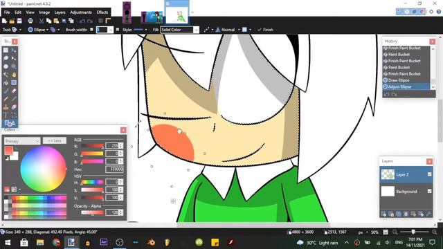 Undertale (Giant Chara) Speedpaint (Growth Drive Progress 2) смотреть онлайн