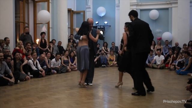 Dana Frigoli and Adrian Ferreyra, Horacio Godoy and Cecilia Berra, Nevskaya Milonga 24.05.2016 смотреть онлайн