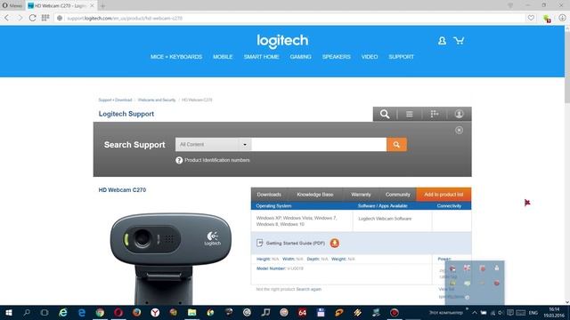 Обзор и тест веб-камеры Logitech C270 смотреть онлайн