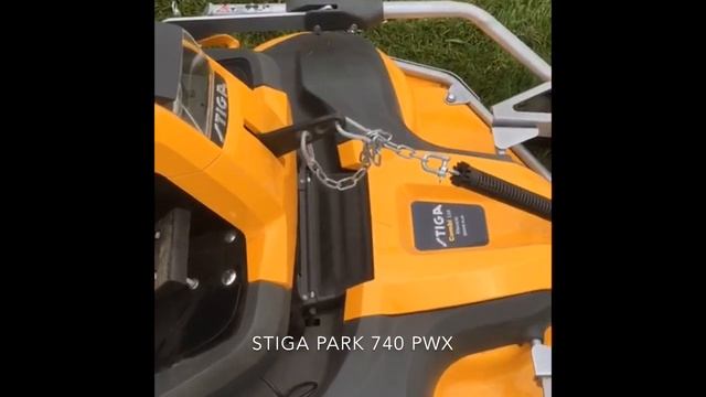 Stiga Park 740 PWX -Ride on Mower Review смотреть онлайн