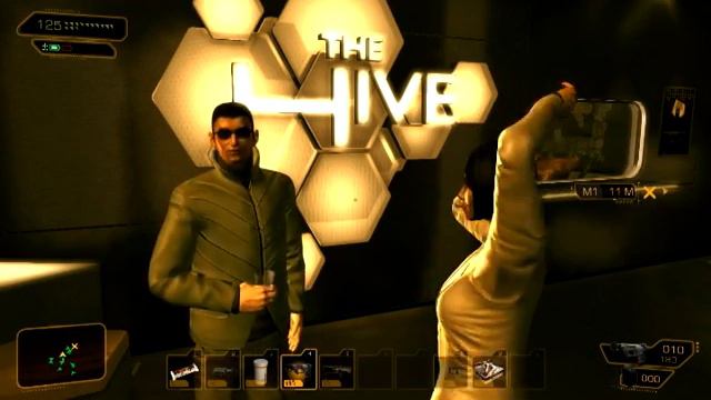Deus Ex: 'Dance' Revolution?! Adam Jensen dances to fitting music? смотреть онлайн