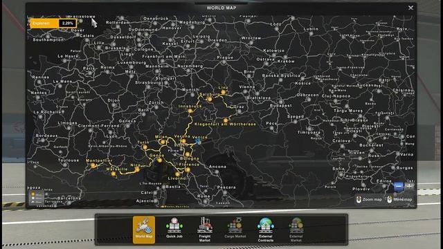 ETS2 1.44 Small Map Combo + Load Order Inc RoExFree 3.0 Plus others смотреть онлайн