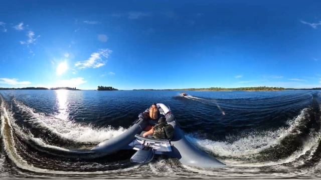 Национальный парк в Карелии Ладожские шхеры GoPro Max VR 360 смотреть онлайн
