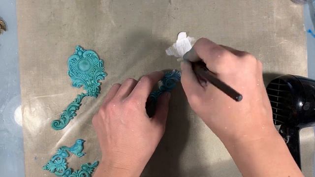 Mixed Media tutorial - Canvas "Indian" - Миксмедийный холст "Индеец" смотреть онлайн