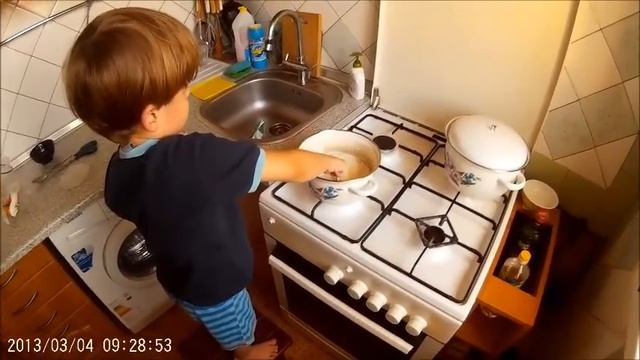 Рецепт Сметанный заварной крем от Самурайчик ТВ (Кулинария для детей и родителей) смотреть онлайн