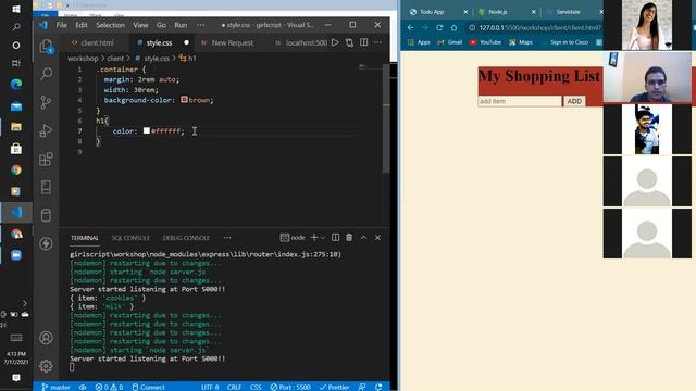 GirlScript Ireland International Conference: Web Development Workshop by Nikhil Tripathi смотреть онлайн
