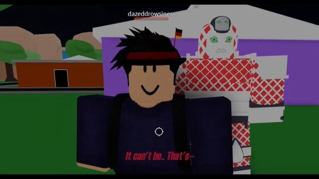 Golden Experience Requiem vs King Crimson but it's in Roblox (A Bizarre Day) смотреть онлайн