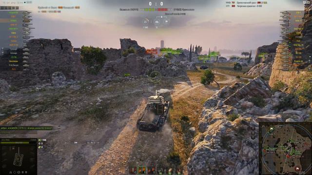 FV 4005.БАБАХА. World Of Tanks. Мир Танков.