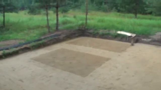 № 24. Утрамбовка и выравнивание площадки под фундамент смотреть онлайн