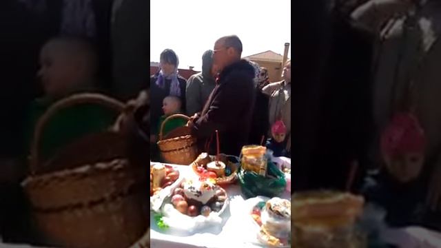 Освящение куличей 2017 смотреть онлайн