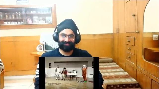 Indian SIkh reaction !Sohail Ahmed,and Ashraf Rahi !!Mental Hospital Stage Drama Ft Punjabi Gabruu смотреть онлайн