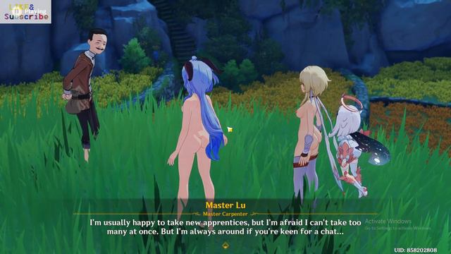 Ganyu Storyquest[NUDE] Genshin Impact смотреть онлайн