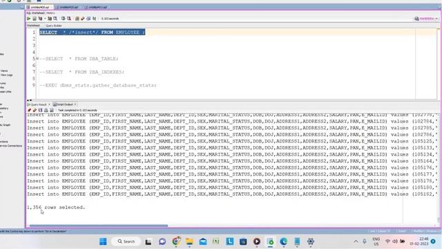 SQL Developer Data Extraction смотреть онлайн