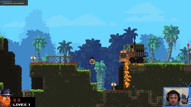 BROFORCE краткий обзор-смотрины (прохождение геймплей Gameplay Review)