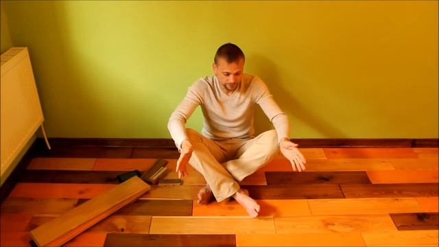 Оригинальный пол-мозаика из лиственницы 19мм. Сколько стоит и как выглядит. смотреть онлайн