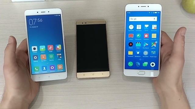 Сравнение Xiaomi Note, Meizu M3 Note и Lenovo K5 смотреть онлайн