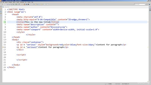 How to create Titles using HTML || HTML Title Attribute || Title Tags || HTML Tutorials смотреть онлайн
