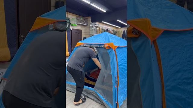Автоматическая палатка для кемпинга на 3-4 человек. ⛺️ смотреть онлайн