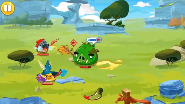 Смешной летсплей Angry Birds Epic или прохождение Энгри Бердс Эпик. Серия 2 смотреть онлайн