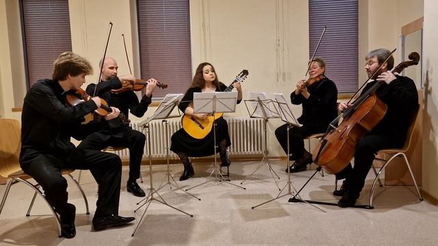 Sergey Rachmaninoff - Italian polka. Performed by Modern Classic Strings Quintet смотреть онлайн