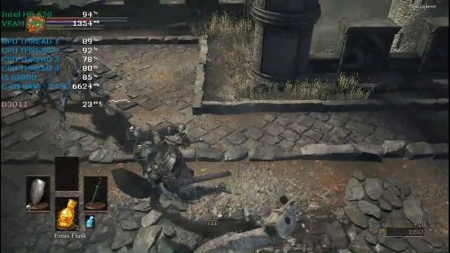 Dark Souls III Intel HD 520 | i5 6200u | Updated Performance Test смотреть онлайн