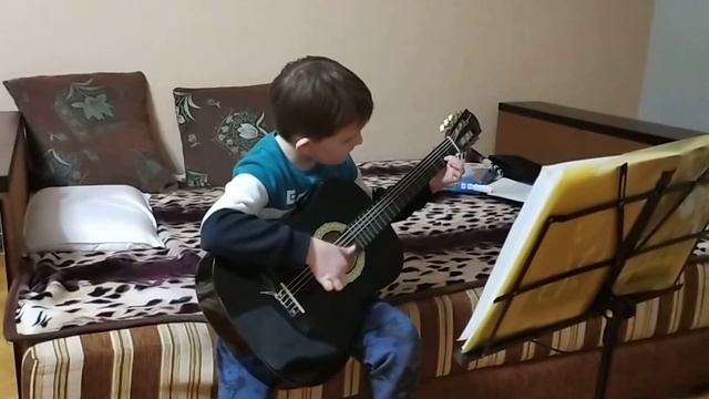ПОЛЬКА НА ГИТАРЕ, УРОК ПАШИ смотреть онлайн