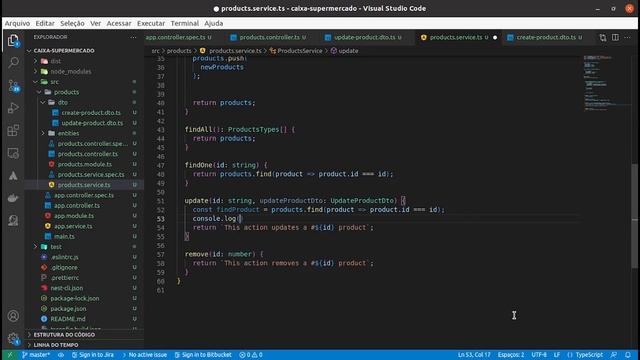 Criando um Caixa de Supermercado - Parte 1 - NestJS смотреть онлайн
